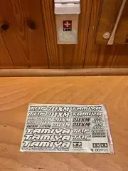 Tamiya TRF211XM, Item: 42288, Stickers 11424485, NIP (Vintage, TRF503, TRF511)