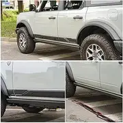 Side Body Cladding Door Guard Car Door Bumper Guard Side Door Molding Strip Trim Compatible for Ford Bronco 2021-2024