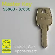 MST 95-97 L&F Master Key Series 95000 to 97000 Locker Keys + More