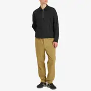 Norse Projects Ketel Relaxed Logo Half Zip Sweatshirt