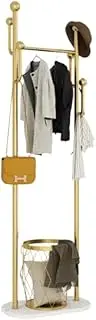 Coat Rack Coat Tree Coat Stand Metal Clothes Rack Floor-Standing Hat and Coat Tree Storage Rack Stand Suit for Bedroom Office Hallway Entryway Hall Tree Coat Rack Stand