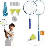 Automatic Rebound Badminton - Rebound Shuttlecock Badminton Trainer | Tennis Training Device, Indoor Sports Equipment, Practice Aid for Indoor Bedroom