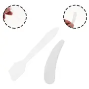 10 Pcs Crescent Spoon Travel Mini Spatula for Cosmetics Lotion Scooper