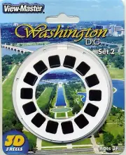 Washington DC Set 2 Three-Reel View-Master Packet Sealed Mint New