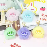 Splatoon Inkling Plush Keychain Anime Orange Red Inkling Kawaii Animal Toy Do CR