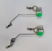 Non Return Live Bait Sliding Clips