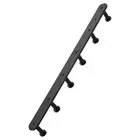 Coat Hook Wall Mounted Rack with 6 Hooks Hanging Hat Hook Bedroom Towel