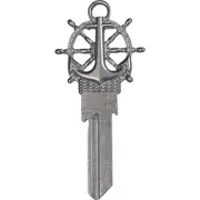 Lucky Line Forged Anchor Key Shapes Decorative House Key - SC1 B304S Pack of 5