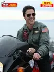 Men's MA-1 Top Gun Cotton Jacket with Embroidered Patches Inspired by Tom Cruise