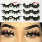 Dramatic 25mm Lashes False Eyelashes 3D Soft Mink Hair Eye Lashes Extension