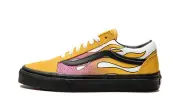 NIB Vans Old Skool Flam Banana Black Rare New Unisex M 4.5 / W 6