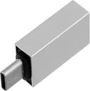 Happyyami USB c Adapter Versatile USB to Type-c Converter for Fast Charging Data Transfer Compatible Smartphones Laptops More Silver Design