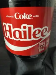 Share a Coke with Hailee 2025 Personalized Gift Coca~Cola Bottle 20oz