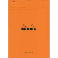 在飛比找誠品線上優惠-法國RHODIA 上掀式騎馬釘空白筆記本/ A4/ Oran