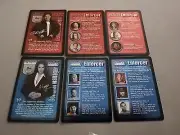 WWE RAW DEAL ERIC BISCHOFF STEPHANIE McMAHON GENERAL MANAGER 6 CARD STARTER SET