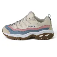在飛比找蝦皮商城優惠-Skechers Energy 米色 皮質 休閒運動鞋 女款