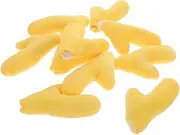Diy Dragon Horns for Headband 10pcs Soft Plush Fabric Hair Accessories Stylish Versatile Decorative Pieces