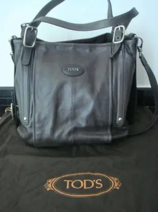 正品降價💕TOD’S G-Bag 黑色全真皮 TODS專櫃購買