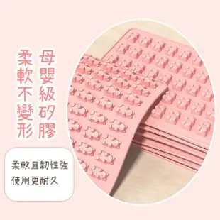 【點心DIY】50連迷你小熊矽膠模具(巧克力模具 小熊軟糖模 糖果模具 火漆蠟粒模 烘焙模具 翻糖)