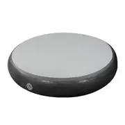1m Air Track Spot Round Inflatable Gymnastics Tumbling Mat Pump Black