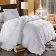 Royal Hotel White Goose Down Comforter 500 Thread Count Extra Warm Duvet Insert