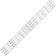 [BABCPMPGK] 1/5/10kits 7LED 65CM LED Backlight Strip for UE32H5570S 32H5000 UN32J5003AF D4GE-320DC1-R1 R2 BN96-30443A 30442A 2014SVS32FHD(1kit 4pcs)
