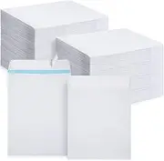 300 Pcs 9 x 12 Security Catalog Mailing Envelopes with Strong Peel and Seal Flap Booklet Envelope White Self Adhesive Catalog Envelopes for Secure Mailing Catalogs Reports Brochures Invitations