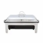 Chafer / Chafing Dish w Cover, Electric, 1/1 Food Pan, Sunnex, Buffet Warmer