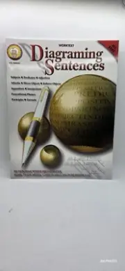Mark Twain Diagraming Sentences Writing Workbook - Parts of Speech - New