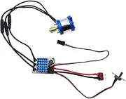 Frediuo 2830 2100kv Motor and AM32 45A Brushless ESC Replacement Parameter Adjustable Power Upgrade Kit for MN128 1/12 RC Car Parts