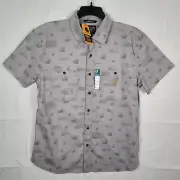 NEW Carhartt Shirt Mens Large Gray Rugged Flex Relaxed Lightweight SS TW5701-M