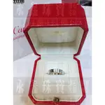 二手商品 CARTIER 卡地亞 LOVE單鑽GIA戒指 0.28CT E/VS1 49號   N0690-02