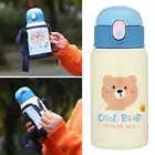 Vacuum Flask Kids Thermos Cartoon Thermos Cup Kids Straw Thermos Cup Thermoses