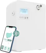 Smart Scent Air Machine, 300ML Essential Oil Diffuser with Touch Screen/Bluetooths/WiFi Remote App Control, 2000 Sq.Ft Coverage HVAC Diffuser for Home, Hotel, Office, Bedroom, Spa(White)