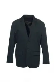 Kenneth Cole New York Mens Pinstripe Blazer (2XLarge, Black Combo) $170