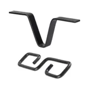 Sturdy Iron Rain Chain Hook Rain Chain Gutters Adapter Clip for Gutter Outlets