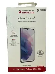 NEW! ZAGG Screen Protector For Galaxy S21 Ultra 5G, InvisibleShield GlassFusion+