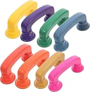 TOGEVAL 8pcs Reading Phones for Auditory Feedback Engaging Educational to Comprehension and Pronunciation for Students and Adults Classroom Learning Supplies