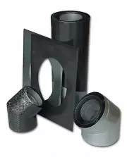 Wood Heater Wildcat Wall Penetration Kit - Fireplace