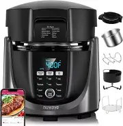 Quick & Tender 6QT Electric Pressure Cooker with 240 Memory Slots & Combos