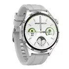 Silver MT300 Smart Watch 1.43in Heart Rate Sleep Monitor Smartwatch For Men CEL