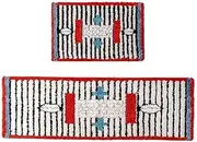 Nordic-Style Carpet for Bedroom Checkerboard Shag Rug Soft Tufting Rug for Bedroom Dorm Rug Entrance Door Hallway