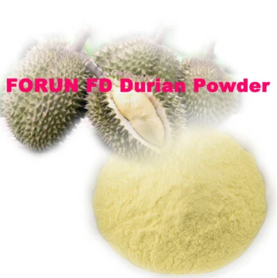 FORUN Premium Freeze Dried Durian Powder - Pure, Strong Flavour Taste