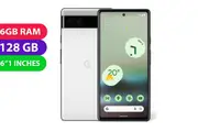 Google Pixel 6a (128GB, Chalk) - Refurbished (Excellent)