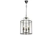 Clovelly 3-Light Pendant (Chrome)