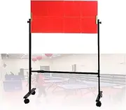 Table Tennis Rebound Board,Ping Pong Return Trainer with Wheels,360° Adjustable Angle,for Home Gym School
