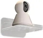 Floating Monitor Holder Shelf | Floating Holder Bracket Wall Mounted Camera Holder Shelf - Security No Drilling Wall Shelf Clear Storage Stand for Speaker & Monitor