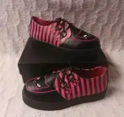 Emily The Strange X Strange CVLT Krypt Mystery Black/Pink Women’s Shoes Size 12