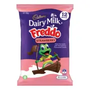 12pc Cadbury Dairy Milk Chocolate Freddo 168g Sharepack Choco Sweets Strawberry