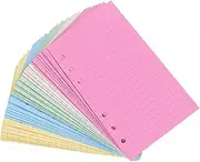 SEWACC Safe A5 Notebook Replacement Inserts 100pcs Lined Paper Planner Inserts for